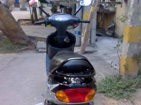 Black TVS Scooty Pep Plus