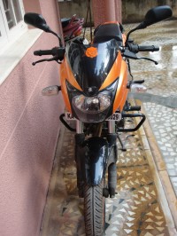 Metallic Orange Bajaj Pulsar 220 DTSi
