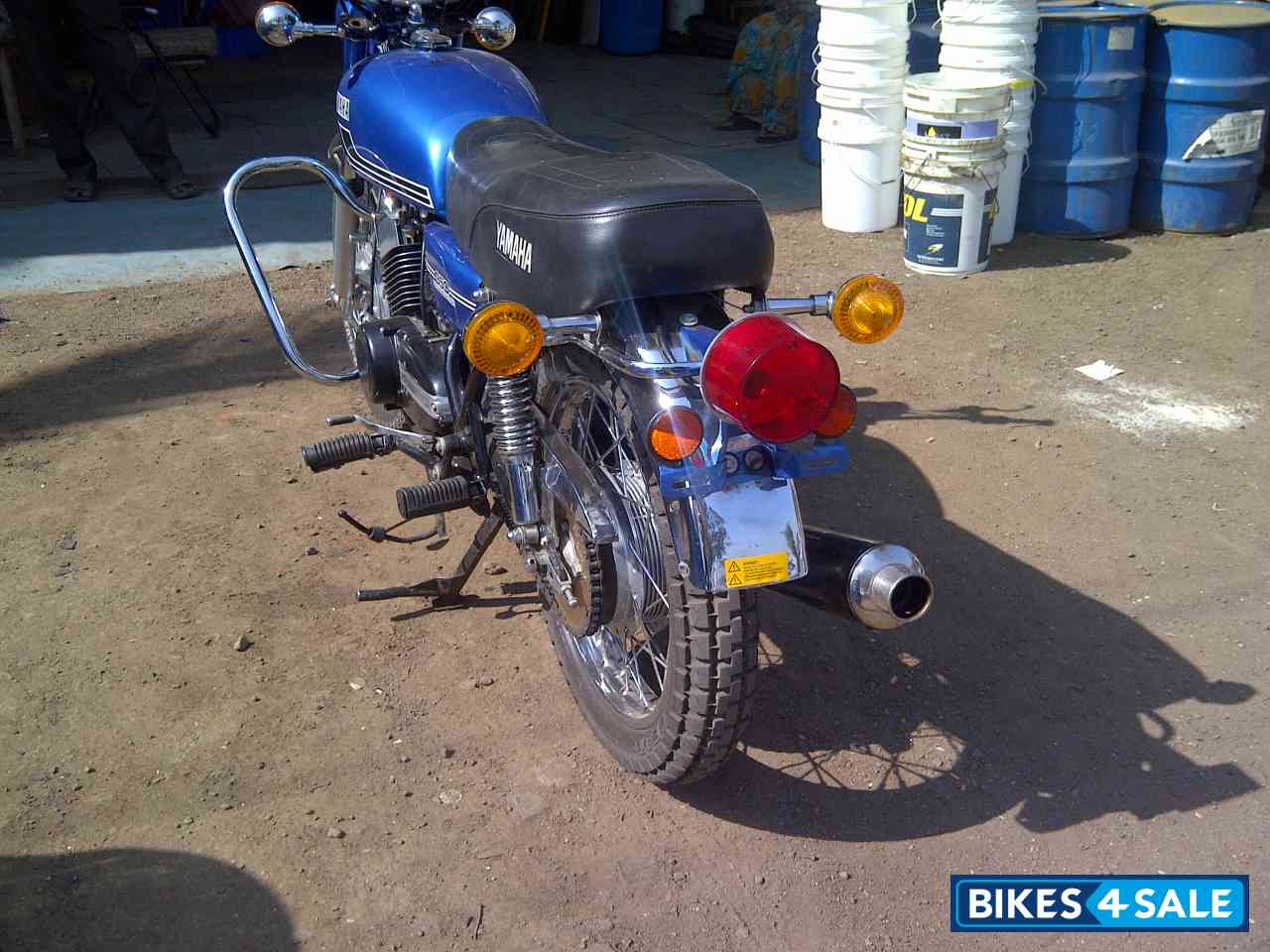 Sky Blue Yamaha RD 350