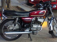 Red Yamaha RX 135