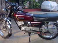 Red Yamaha RX 135