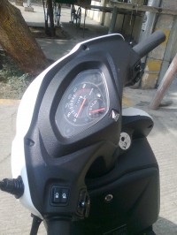 White Honda Activa
