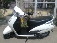 White Honda Activa