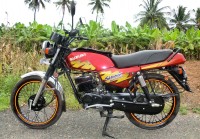 Flaming Red Mettalic Suzuki Shaolin