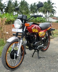 Flaming Red Mettalic Suzuki Shaolin