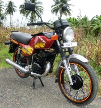 Flaming Red Mettalic Suzuki Shaolin