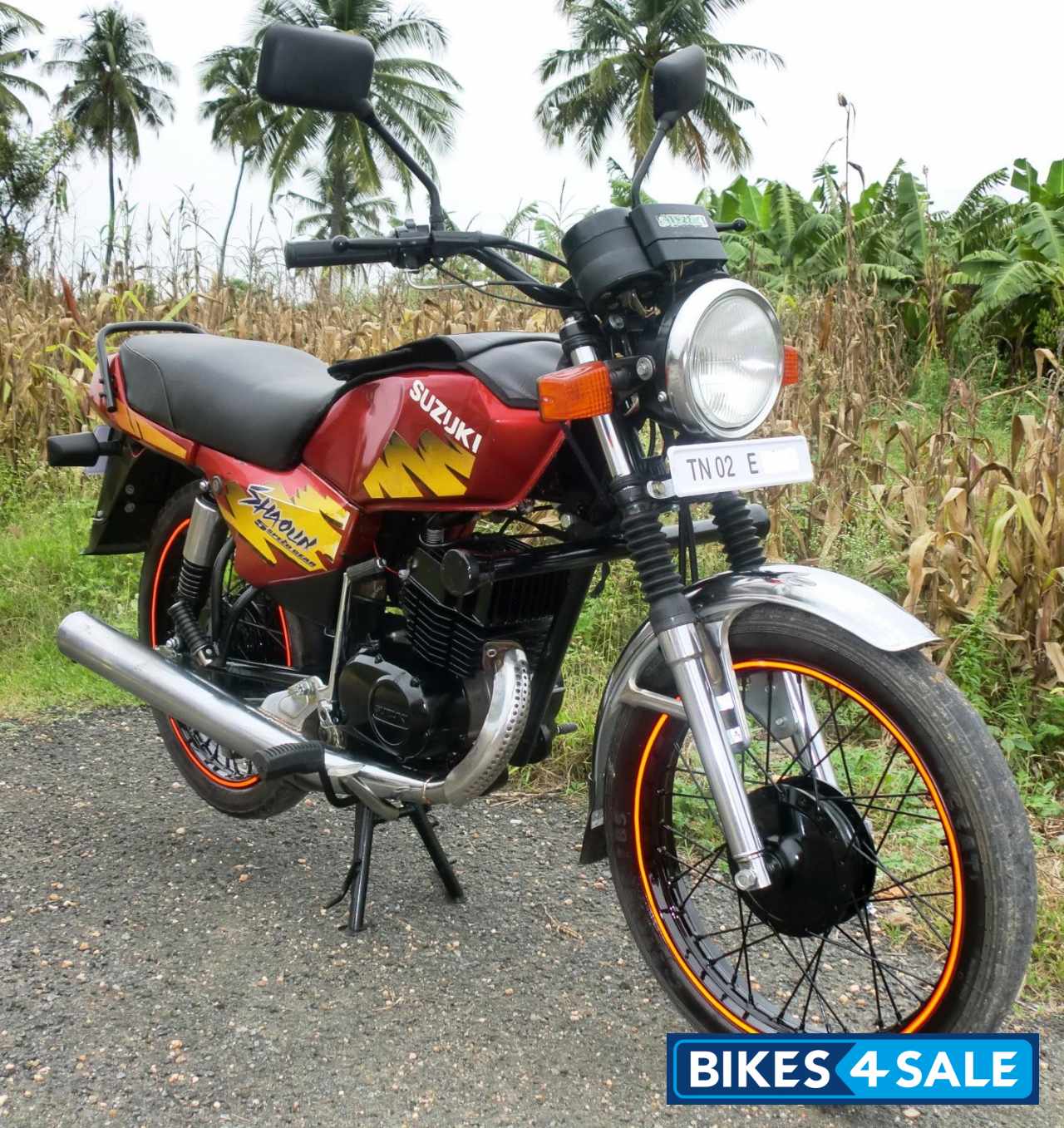 Flaming Red Mettalic Suzuki Shaolin