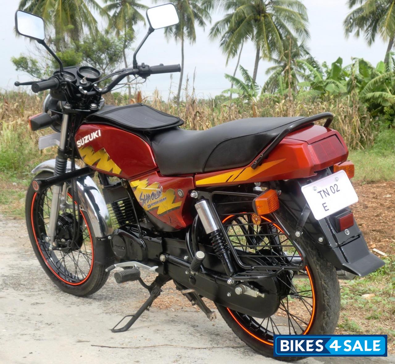 Flaming Red Mettalic Suzuki Shaolin