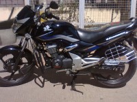 Black Honda Unicorn Sporty