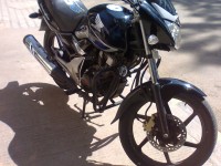 Black Honda Unicorn Sporty