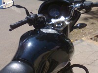 Black Honda Unicorn Sporty