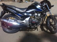 Black Honda Unicorn Sporty