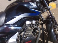 Black Honda Unicorn Sporty