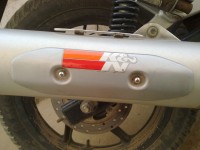 Black Bajaj Pulsar 220 DTSi