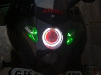 Black Bajaj Pulsar 220 DTSi