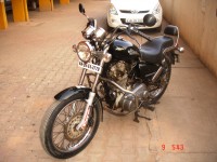 Black Royal Enfield Thunderbird