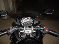 Midnight Black Yamaha Fazer