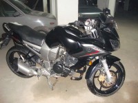Midnight Black Yamaha Fazer