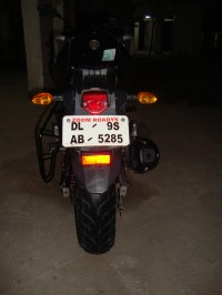 Midnight Black Yamaha Fazer
