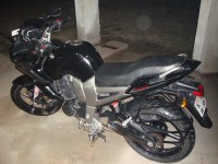 Midnight Black Yamaha Fazer