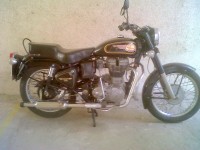 Black Royal Enfield Bullet 350 Twinspark