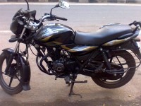 Black Bajaj Discover DTSi 125