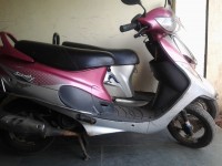 Purple TVS Scooty Pep Plus