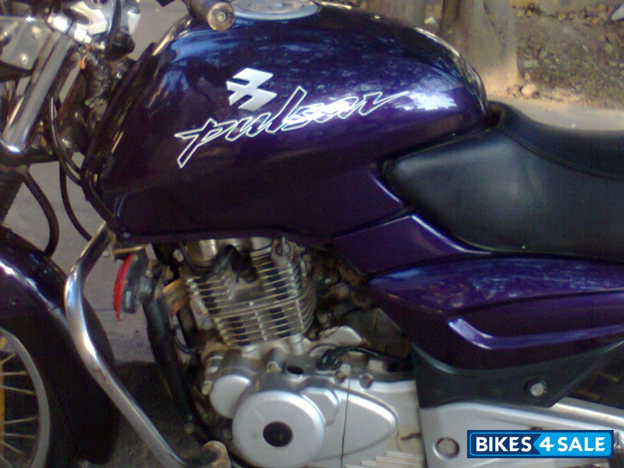 Purple Bajaj Pulsar 150 DTSi