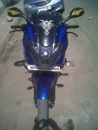 Blue Bajaj Pulsar 220 DTSi