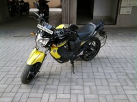 Black And Yellow Yamaha FZ-S