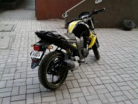Black And Yellow Yamaha FZ-S