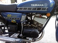 Blue Yamaha RX 135