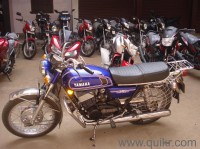 Blue Yamaha RD 350
