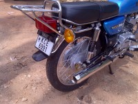 Metallic Blue Yamaha RX 100