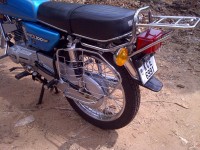 Metallic Blue Yamaha RX 100