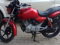 Red TVS Apache 150