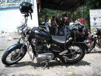 Dark Metallic Grey Royal Enfield Thunderbird