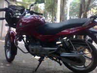Red Bajaj Pulsar 150 DTSi