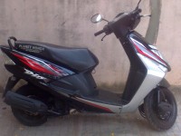 Black Honda Dio