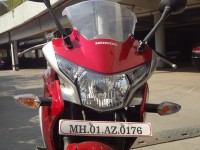 Red And Silver Honda CBR 250R