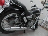 Black/silver Royal Enfield Thunderbird