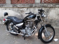 Black Royal Enfield Thunderbird