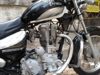 Black Royal Enfield Thunderbird
