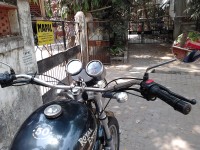 Black Royal Enfield Thunderbird