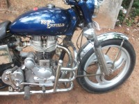 Blue Royal Enfield Bullet Standard 350