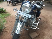 Blue Royal Enfield Bullet Standard 350