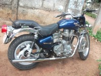 Blue Royal Enfield Bullet Standard 350