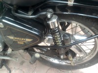 Black And Chrome Royal Enfield Bullet Machismo A500