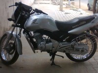 Silver Grey Honda Unicorn