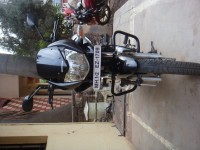 Black Honda CBF Stunner